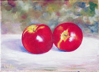 two apples